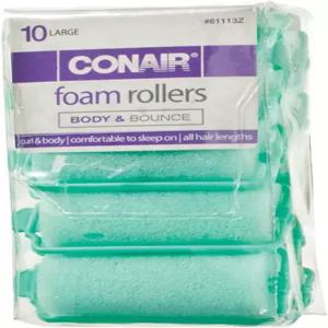 Conair 10피스 콘 대형 폼 롤러 1.6온스(10팩)