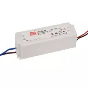 앤드류 에너지 LED 드라이버 60W 12V 5A LPV-60 시리즈 AC-DC SMPS는 WELL C.V 전원 공급을 의미합니다