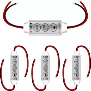 자동차 보트 가정용 LED 스트립 또는 전구와 호환되는 플래시 스트로브 컨트롤러 플래셔 모듈 메모리 기능