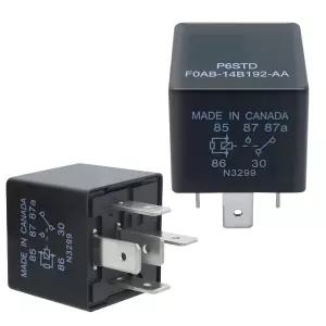 PWEOW P6SDT FOAB-14B192-AA 릴레이 - 포드 F-150 익스플로러 익스페디션 전기 시스템 2용 40A 12VDC 5핀