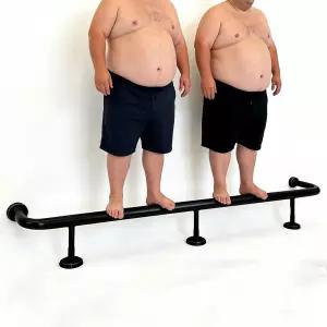 야외 및 상업용 조절 가능한 헤비 듀티 금속 풋 레일 키트 언더카운터 키친 아일랜드 하드웨어 2피트에서