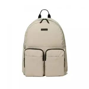 커버낫 COVERNAT 투 포켓 데일리 백팩 Beige CO2507BP03BE 151256