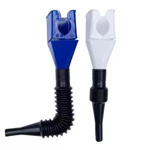 자동차용 2PCS 오일 깔때기 접이식 연료 차량용 모터사이클을 위한 넓은 입 유연한 범용 휴대가 가능한