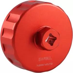 EVRBUL 오일 필터 렌치 CNC 745mm 4 플루트 캡 제거 도구 포르쉐 9 카레라 박스터 케이맨 마쓰다 칼리버 포드 이스 닷지 어벤저 머큐리 마리너와 호환됨