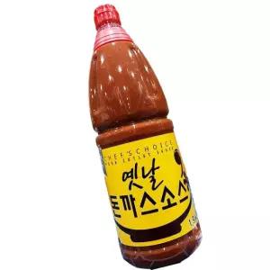 미담채 옛날 돈까스 소스 1.8L 업소용 대용량