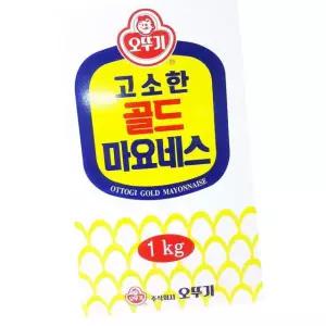 오뚜기 파우치 마요네즈 1K 업소용 대용량 소스 샐러드