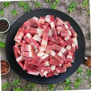 VGD 국내산 앞다리살 미전지 1.5mm 기둥모양 1kg 찌개용