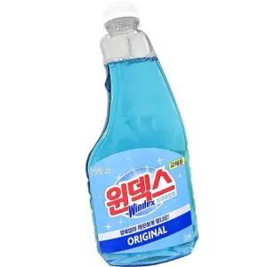 윈덱스 유리 세정제 500ml 12개 리필용 거울 청소 업소용