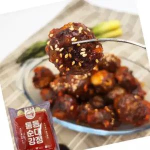 VDF 쿠즈락 통통 순대 강정 1Kg 냉동 간식 업소용