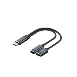 C타입 듀얼 젠더 케이블 USB 변환 고속 충전 데이터 허브 노트북 연결 핸드폰 확장 PD 100W 스마트폰