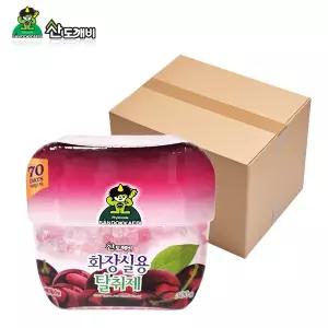 옳은유통 화장실용 탈취제 한박스 20개입 블랙체리향/업소 화장실 실내 주방 거실 방향제 탈취제 냄새 제거