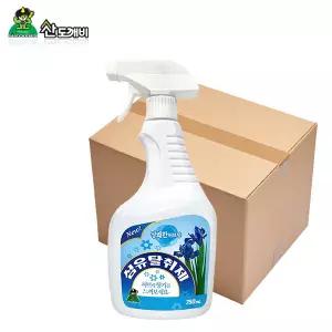 옳은유통 섬유탈취제750ml 한박스 10개입 상쾌한허브/업소 옷장 옷방 신발 이블 이불 담배 냄새 제거