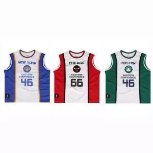 NBA BOS 폴리메쉬 슬리브리스 K252TS091P_US