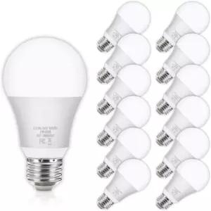 Yochoice 12Pack A19 LED 전구 100와트 등가 5000K 일광 흰색 플리커 없음 E26 중간 나사 베이스 1100루멘