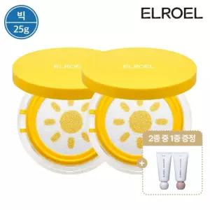 엘로엘 [빅] 파데프리 플러스 옐로우 빅 선쿠션 25g 본품2개+크레마 핸드크림