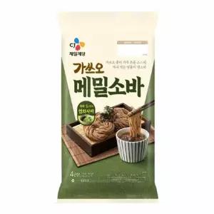 CJ 가쓰오메밀소바 4인 1,140g