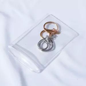 PVC 보관 포장 보석 지퍼백 씰링 산화 변색 방지 대형 지퍼백8x12cm