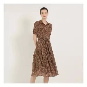 BCBG 비씨비지턱디테일 프린트 원피스 B5B5O640 1048911