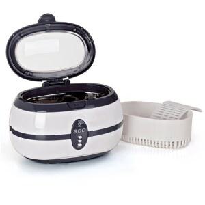초음파 세척기 600ml 35W 보석 청소용 황동 세척 바구니 플러그 음파 220V EU 욕조