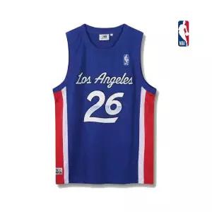 NBA [엔비에이]남성 오버핏 올스타 메쉬 농구유니폼 슬리브리스 나시 N262TS440P