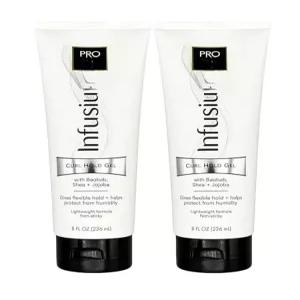 Infusiu-Pro 컬 홀드 젤 바오밥 시어 호호바 8온스 (2팩)
