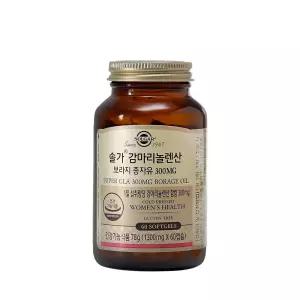 [단독특가]솔가 감마리놀렌산 보라지 종자유 300mg 60캡슐 (2개월분)