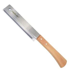 카트라이프 작은 손톱 나무 손잡이가 있는 목공 플러시 칼날 목공용 17TPI 풀톱 도구 DIY 프로젝트 원목 소프트우드용 정밀 절단