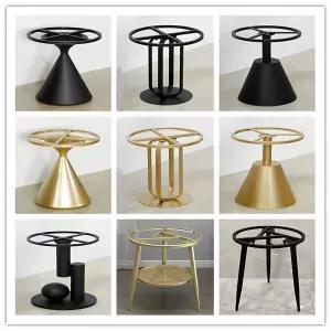 철제 테이블다리 원형 식탁 지지대 테이블받침 접이식다리 철재프레임 원형식탁 원형테이블다리