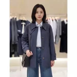 [롯데백화점]SOUP 벨티드 하프트렌치코트  SC3BB80