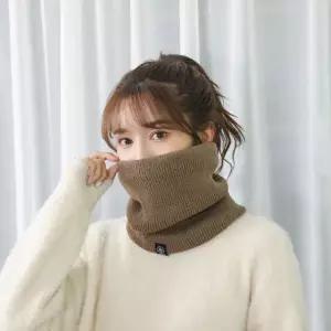 BAZE 남녀공용 목폴라 Q22 겨울 방한 보온 목토시 멀티 스카프 니트 털 넥워머 등산 출근 자전거 넥게이터