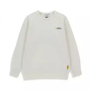 매장정품 내셔널지오그래픽 NATIONAL GEOGRAPHIC KIDS K254USW940 시즌 백그래픽 맨투맨 (융기모) CREAM 50