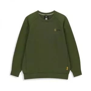 매장정품 내셔널지오그래픽 NATIONAL GEOGRAPHIC KIDS K254USW940 시즌 백그래픽 맨투맨 (융기모) KHAKI 50