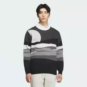 매장정품 ADIDAS 아디다스 GOLF 남성용 그래픽 스웨터 롱 슬리브 JM2933 1550891