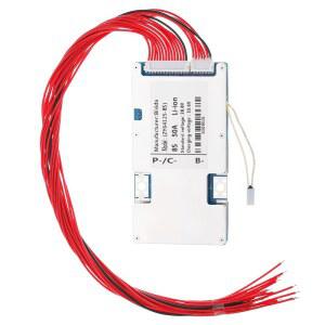 Bisida 8S BMS 28 8V 50A 50A 저장 밸런스 배터리 태양 이온 와이어 8S PCB 에너지 NTC 공통 보드 10가지 보호 기능적 포트