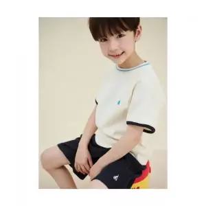 빈폴 키즈 BEANPOLE KIDS 반팔 와플 티셔츠 세트 아이보리 (BI5742U080) BI5742U080 390785