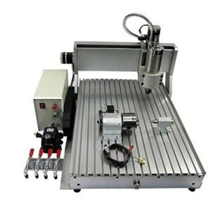 GOWE 4축 미니 CNC 라우터 조각기 3D 스핀들 마텔 5KW 절단기 목재