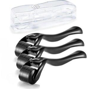 3가지 2mm 25mm 3mm 얼굴용 불라바드 더마 헤어 페이스 스킨 롤러 니들