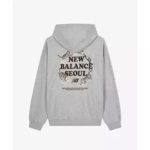 (국내매장정품) NEW BALANCE NBN0F4A033 UNI NB 서울 타이거 익스클루시브 후드티 (GRAY) NBN0F4A033_AC 21