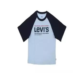 [백화점 정품] 리바이스 키즈 소매멀티배색반팔티V252TS396PSB