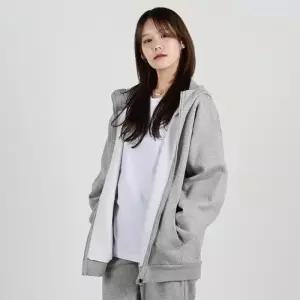 [베루스] 남녀공용 오버핏 기모 후드집업 (12157240A)