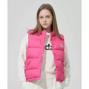 매장정품 코닥 KODAK 레인보우 경량 세미크롭핏 다운 베스트 우먼 PINK K4322LDV94PNK 698875