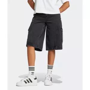 아디다스 ADIDAS ADILENIUM 2 데님 카프리 숏 팬츠 - 블랙 JM9283JM9283 148175