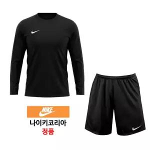 나이키코리아정품 드라이 파크 저지 긴팔티+반바지 세트 (HV8232-010_BV6855-010) 상하 트레이닝복 츄리닝 운동복