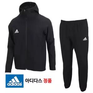 아디다스정품 후드집업 땀복 세트 블랙코팅 (ADISS04B-BLACK) 상하 트레이닝복 운동복 다이어트 사우나수트