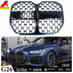 다이아몬드 스타일 프론트 키드니 그릴, BMW 호환 4 시리즈 G23 컨버터블 G26 I4 그란 쿠페 420i 440i -202