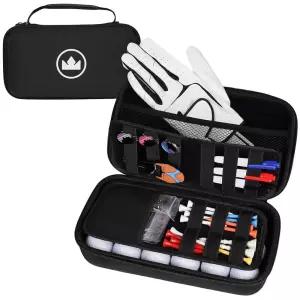 Craftsman Golf 글러브 홀더 케이스, 장갑 셰이퍼 휴대용 골프 액세서리 정리함, 티, 공, 디봇 도구, 볼 마