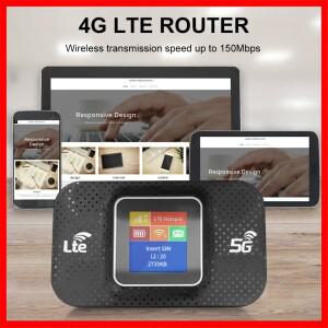 4G LTE 라우터 WIFI 무선 네트워크 확장기 Sim 카드 슬롯 USB 모뎀 150Mbps 포켓 스팟 여행용 모바일 Wifi