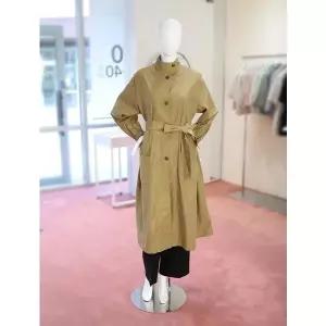 올리브데올리브 하이넥 벨트 트렌치 코트 YW4AR101 508200