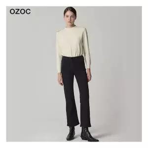 데일리룩 (OZOC) 슬림부츠컷 기모 데님 팬츠 (택가격 128000원)