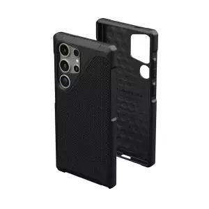 URBAN ARMOR GEAR UAG 삼성 호환 갤럭시 S24 울트라 케이스 6.8x2.54cm 메트로폴리스 LT 케블라 블랙 마그